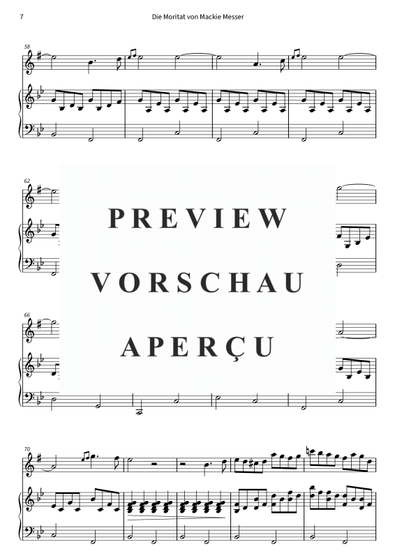 gallery: Die Moritat von Mackie Messer, , (Alt-Saxophon und Klavier)