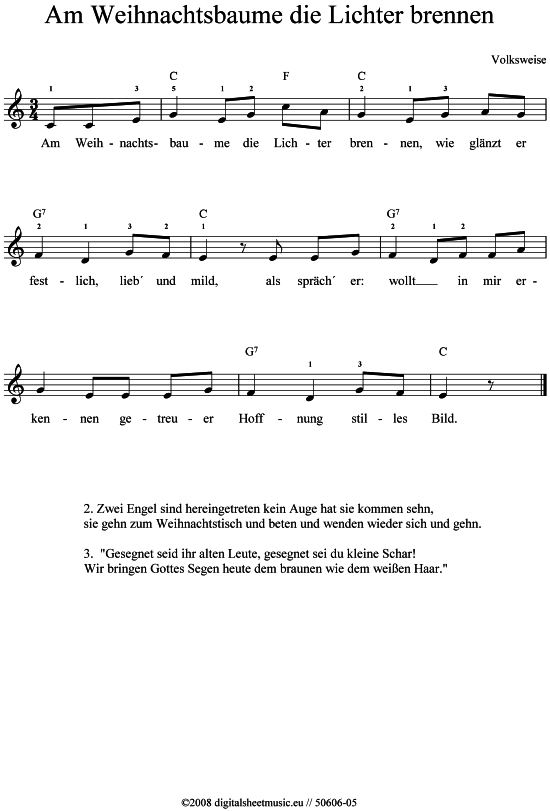 gallery: Am Weihnachtsbaume , , (Keyboard)