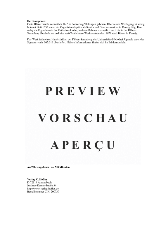 gallery: Vom Himmel hoch - Englischer Lobgesang, , (Doppelchor, Soli, 3 Violinen, 2 Trombonen, Violone und BC)