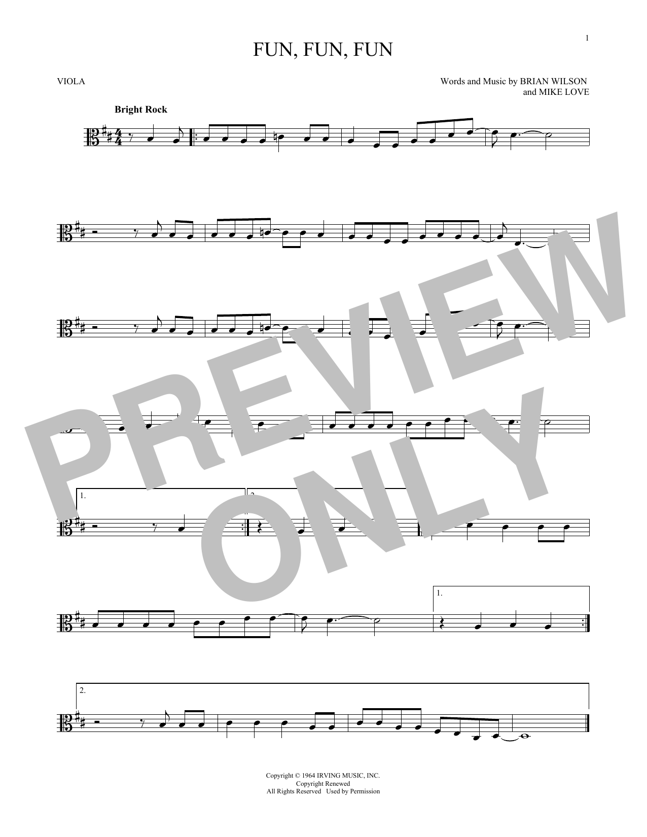 Product gallery: Page 1 of 1 Fun, Fun, Fun, The Beach Boys