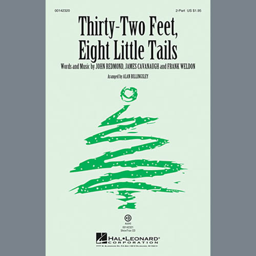 cover: Thirty-Two Feet, Eight Little Tails, James Cavanaugh, John Redmond, Chor