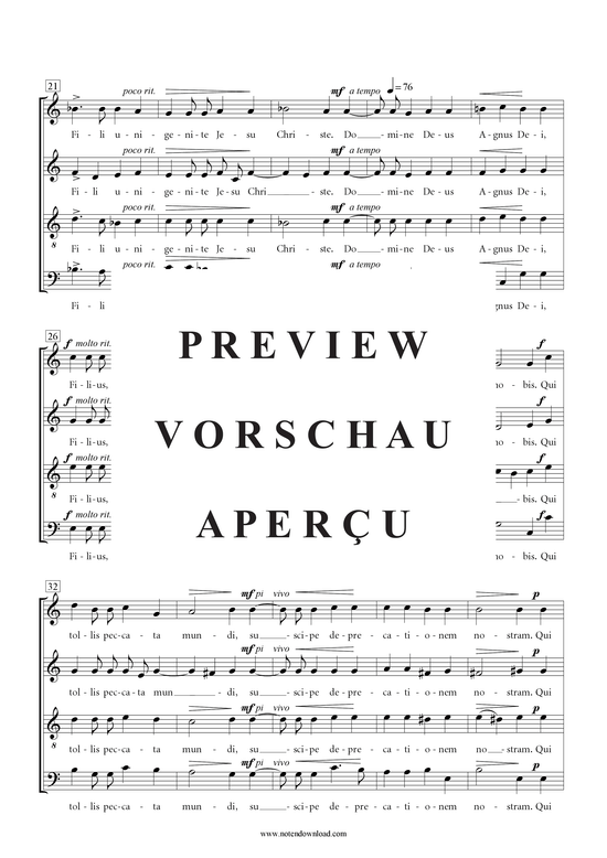 Produktgalerie: Seite 6 von 18 Messe , , (Gemischter Chor SATB)