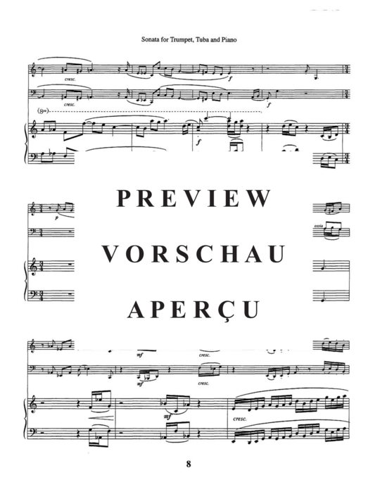 Produktgalerie: Seite 12 von 21 Sonata , , (Trompete in Bb/C, Tuba + Klavier)