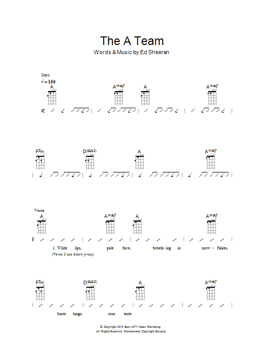 Product gallery: Page 1 of 1 The A Team, The Ukuleles