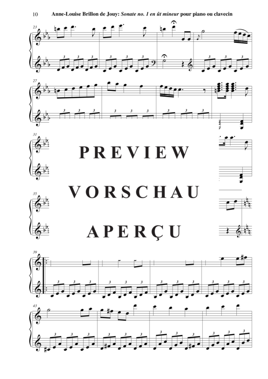 Product gallery: Page 11 of 13 Sonata no. 1 in c minor , Horvath, Nicolas, (Klavier/Cembalo Solo)