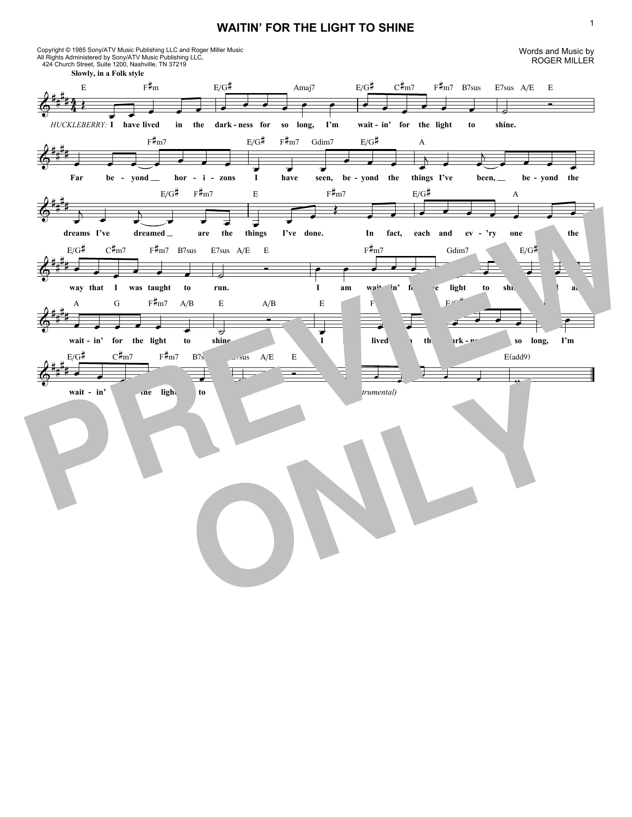 Produktbild zu: Waitin' For The Light To Shine