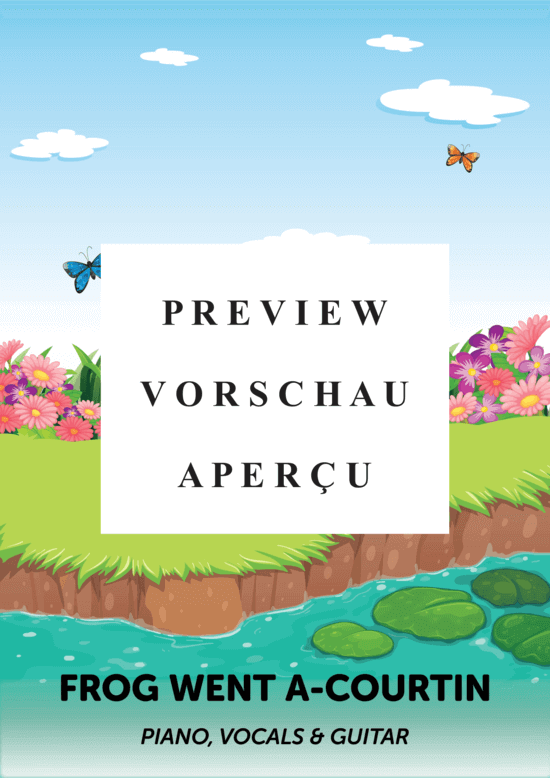 Produktgalerie: Seite 2 von 11 Frog Went A-Courtin, , (Gesang + Klavier, Gitarre)