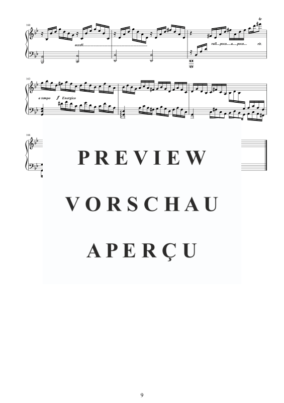 Produktgalerie: Seite 10 von 10 Fantasia in G-Moll BWV 920, , Klavier Solo