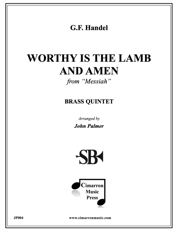 Produktbild zu: Worthy is the Lamb and AmenGeorg Friedrich Händel