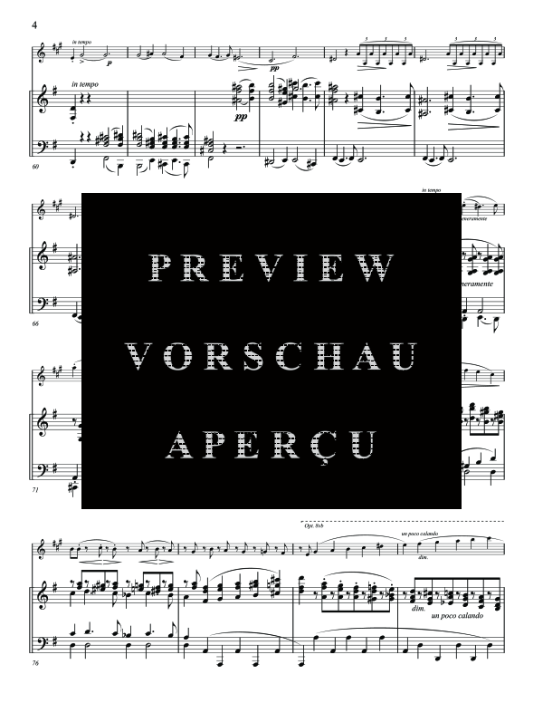 Product gallery: Page 8 of 11 Sonate in G Major, Op. 78, , (clarinet in Bb and piano)