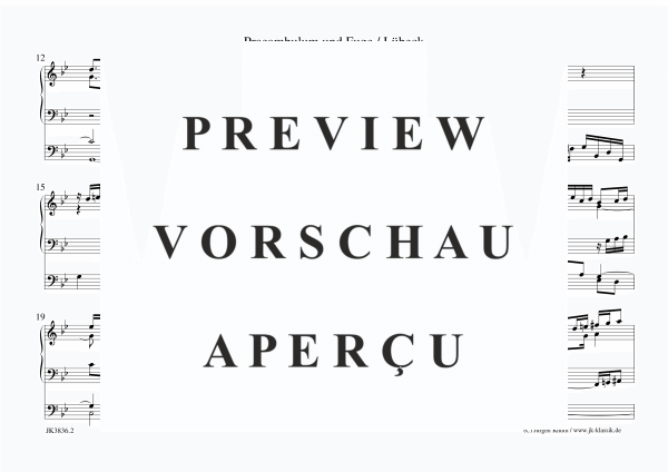 gallery: Praeambulum und Fuge, , (Orgel Solo)