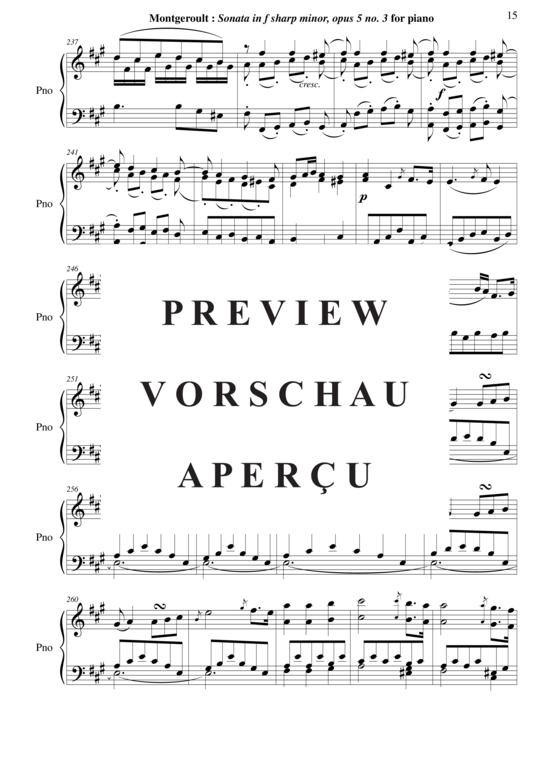 Product gallery: Page 16 of 21 Sonata in f-sharp minor, Opus 5 no. 3 , Horvath, Nicolas, Piano Solo