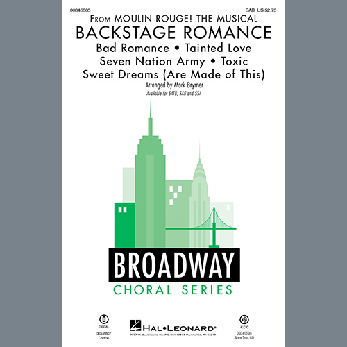 cover: Backstage Romance (from Moulin Rouge! The Musical), Mark Brymer, Chor