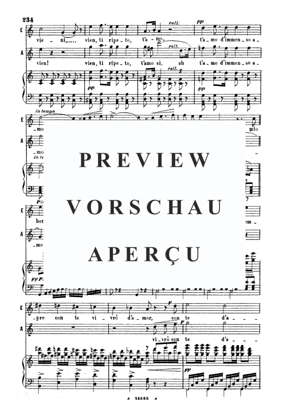 Produktgalerie: Seite 7 von 9 Qui la voce sua soave, , Gesang und Klavier