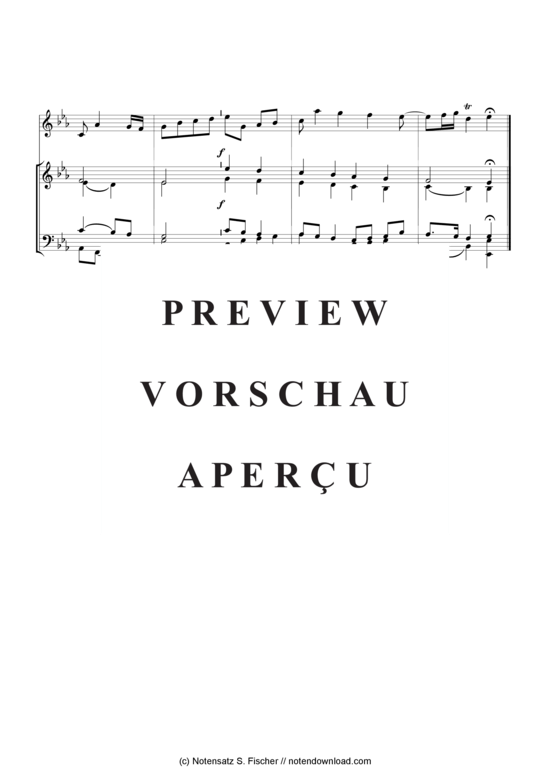 Produktgalerie: Seite 3 von 3 Wie schön leuchtet der Morgenstern , , (Quartett in C)