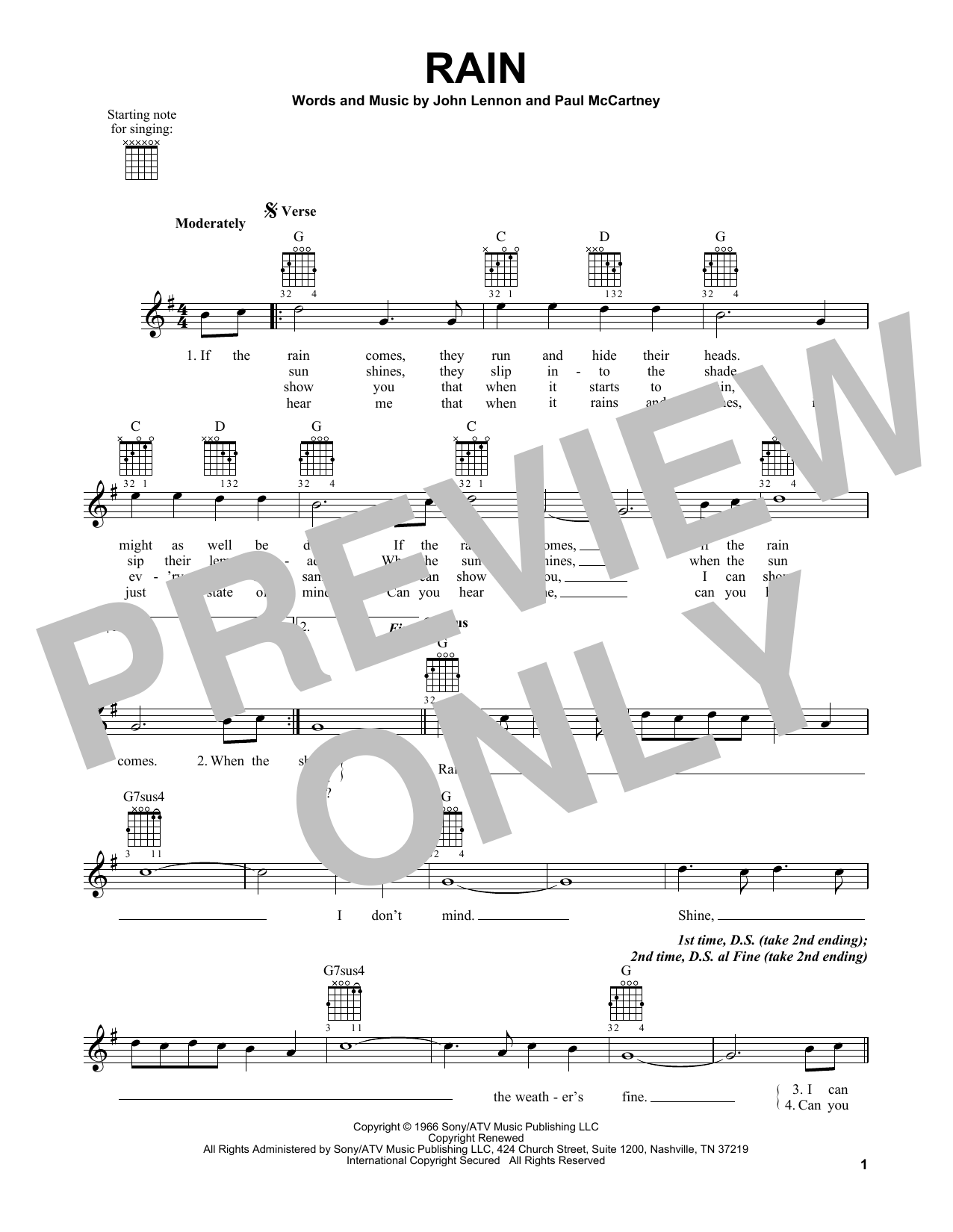 Produktbild zu: Rain