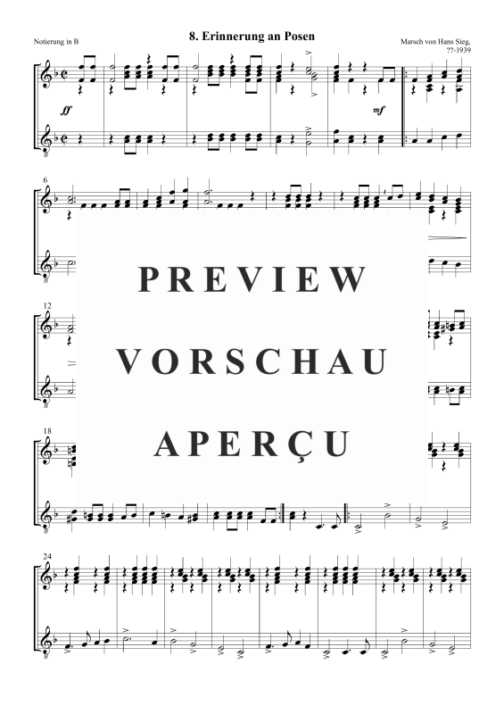 Product gallery: Page 4 of 5 Erinnerung an Posen, , Trombone Choir