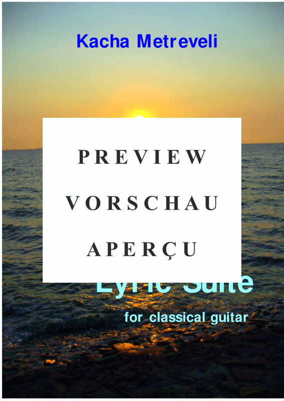 gallery: Lyric Suite, , (Gitarre Solo)