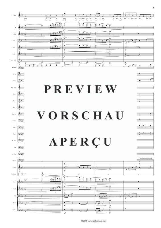 Product gallery: Page 7 of 11 Danny Boy, , Solo Voice and Concert Band