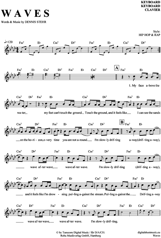 Product gallery: Page 1 of 4 Waves , Probz, Mr. , (Keyboard)