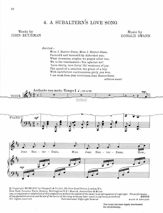 Produktbild zu: A Subaltern's Love Song