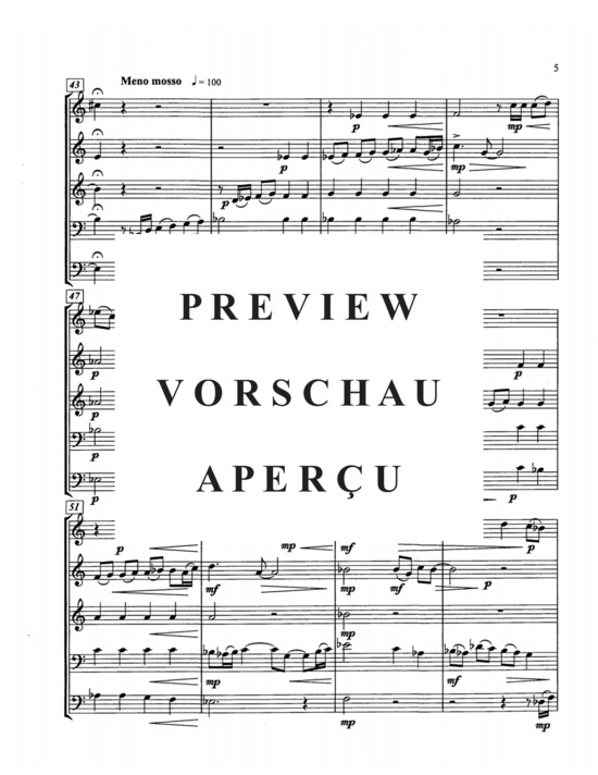 Produktgalerie: Seite 8 von 21 Cascades , , (Blechbläserquintett)