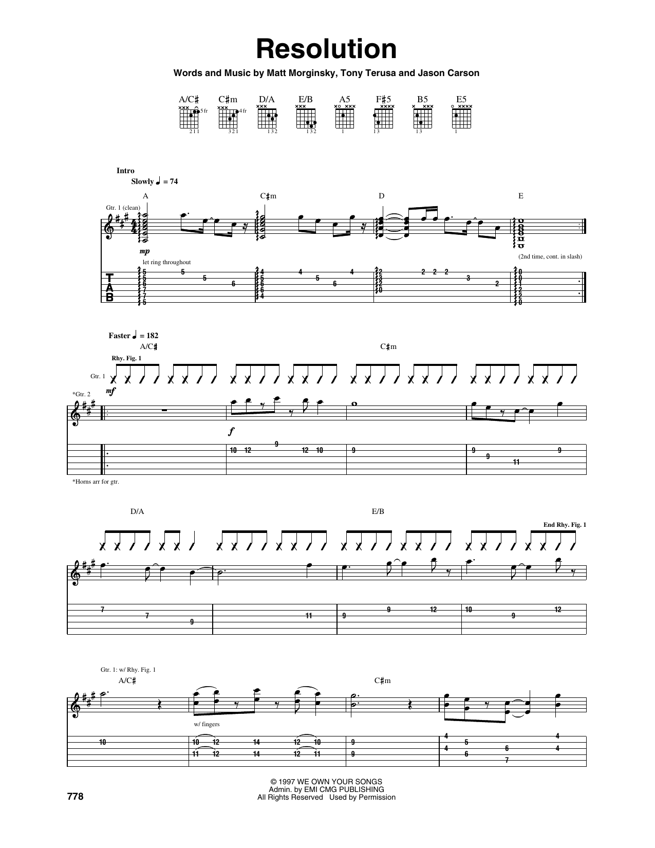 Produktbild zu: Resolution
