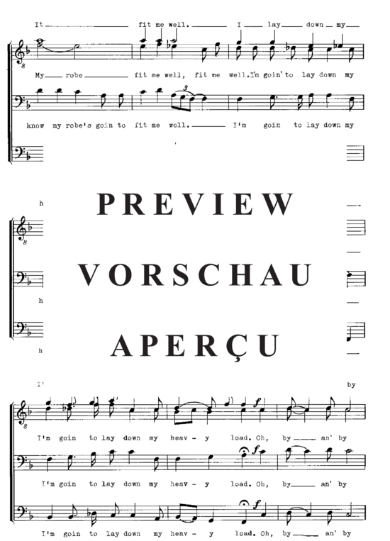 gallery: By and by , , (Männerchor, 3-stimmig)