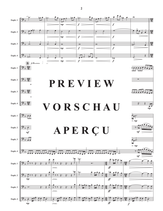 Product gallery: Page 4 of 21 In Suspension , , (Euphonium Quartet)