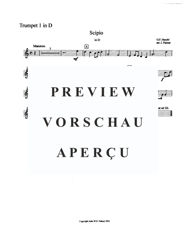 Product gallery: Page 6 of 11 Scipio in D, , Brass Quintet