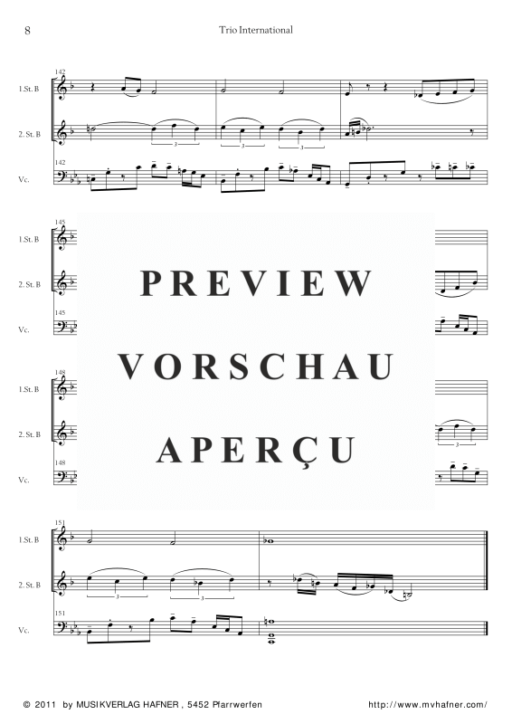 Product gallery: Page 11 of 11 Trio International, , (Mixed ensemble)