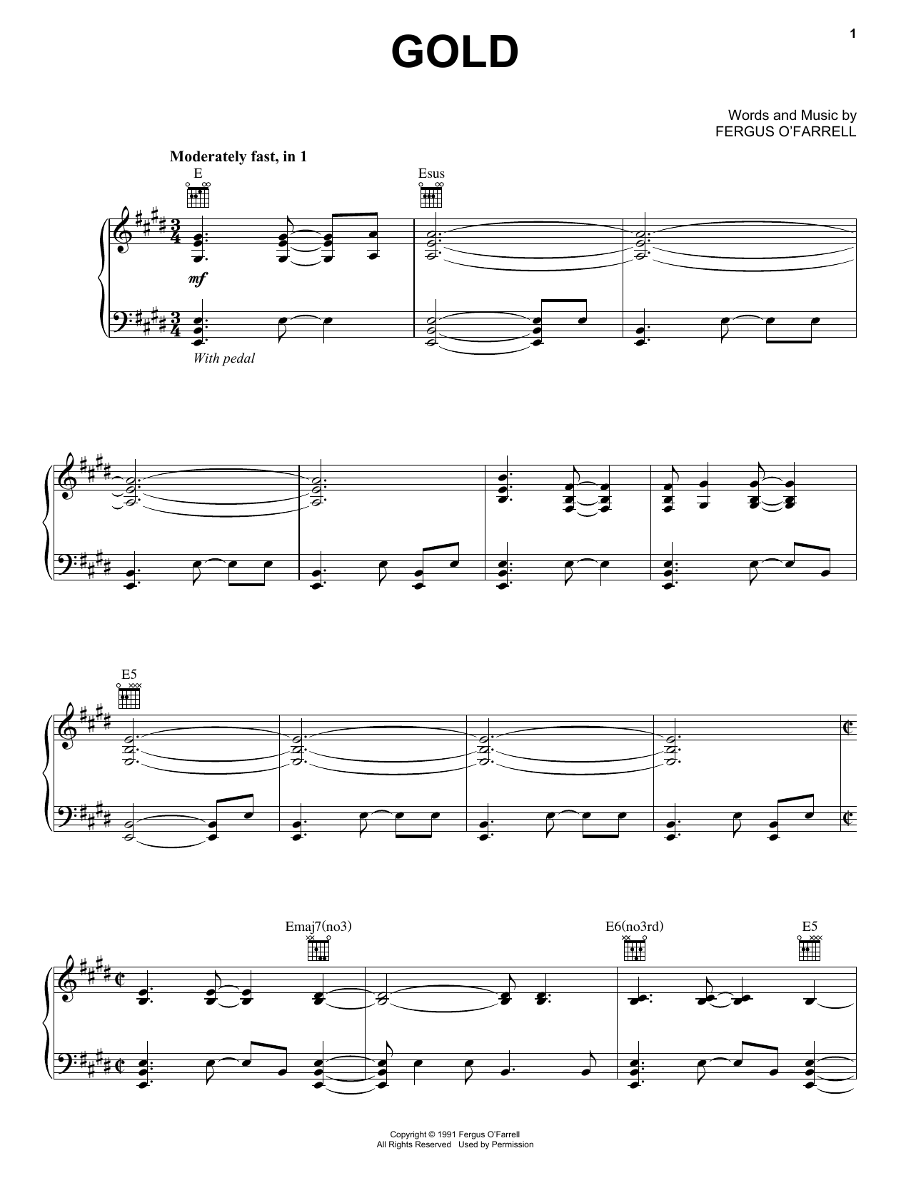 Produktbild zu:  Gold - The Swell Season