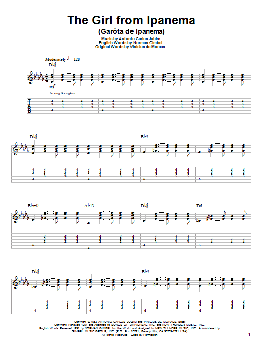 Produktbild zu: The Girl From Ipanema (Garota De Ipanema)