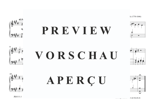 gallery: Vor und Nachspiele A-Dur 4 Stück, , Orgel Solo