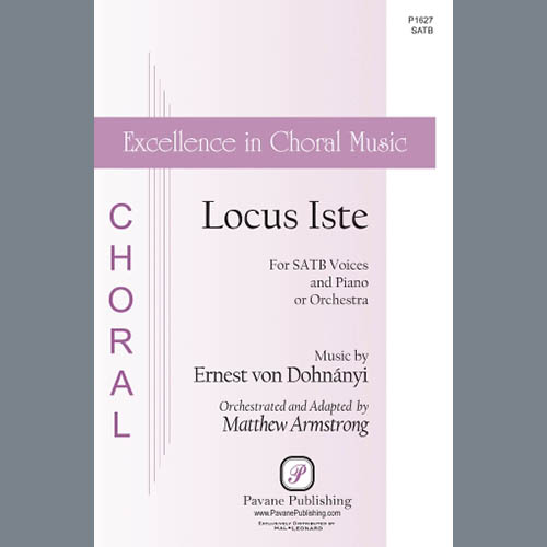 cover: Locus Iste, Kevin Memley