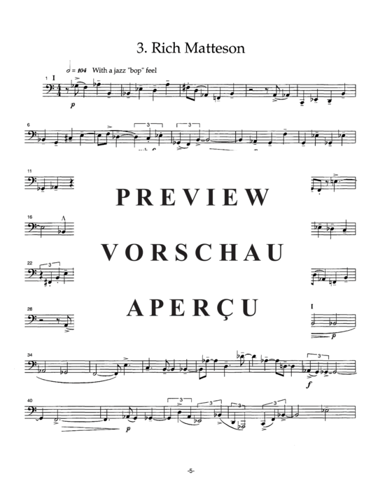 Product gallery: Page 10 of 13 Three Pieces for Tuba , , (Tuba Solo)