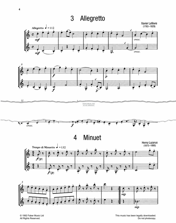 Product gallery: Page 1 of 1 Minuet, Henry Lazarus