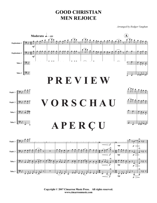 Product gallery: Page 10 of 21 13 Weihnachtlieder , , (Tuba Quartet: 2x Baritone, 2xTuba)