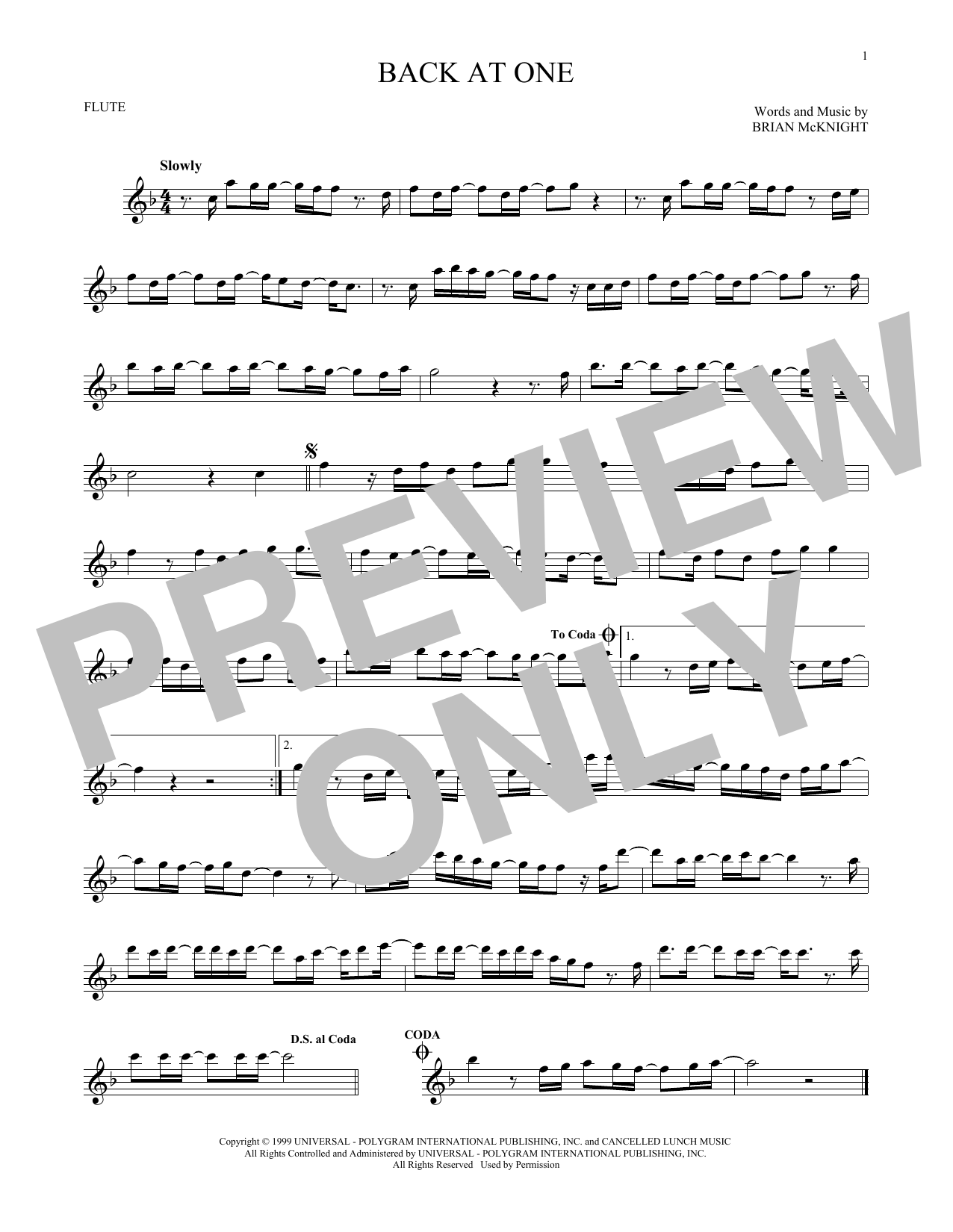 Product gallery: Page 1 of 1 Back At One, Brian McKnight