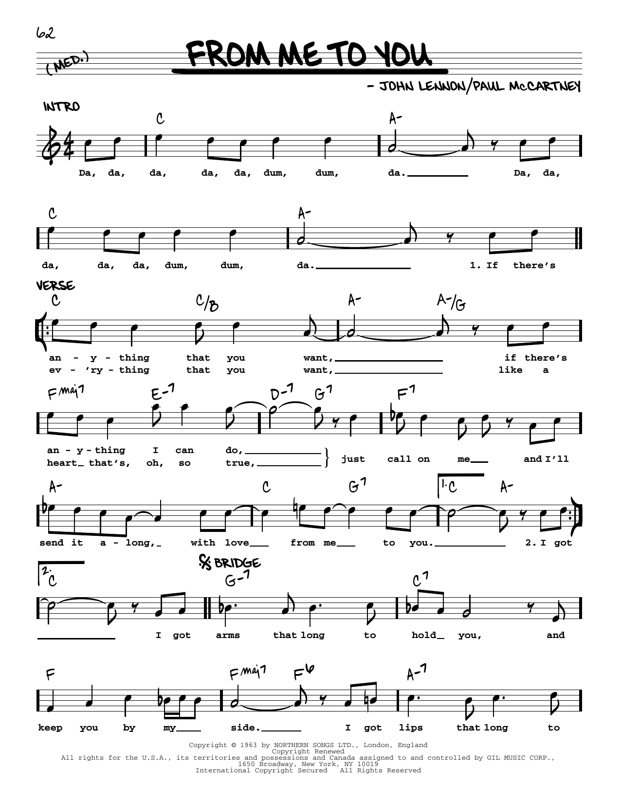 Produktbild zu: From Me To You [Jazz version]