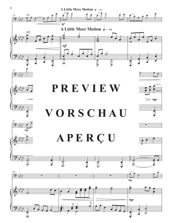 Product gallery: Page 4 of 7 Mountain Silence , , (euphonium + piano)