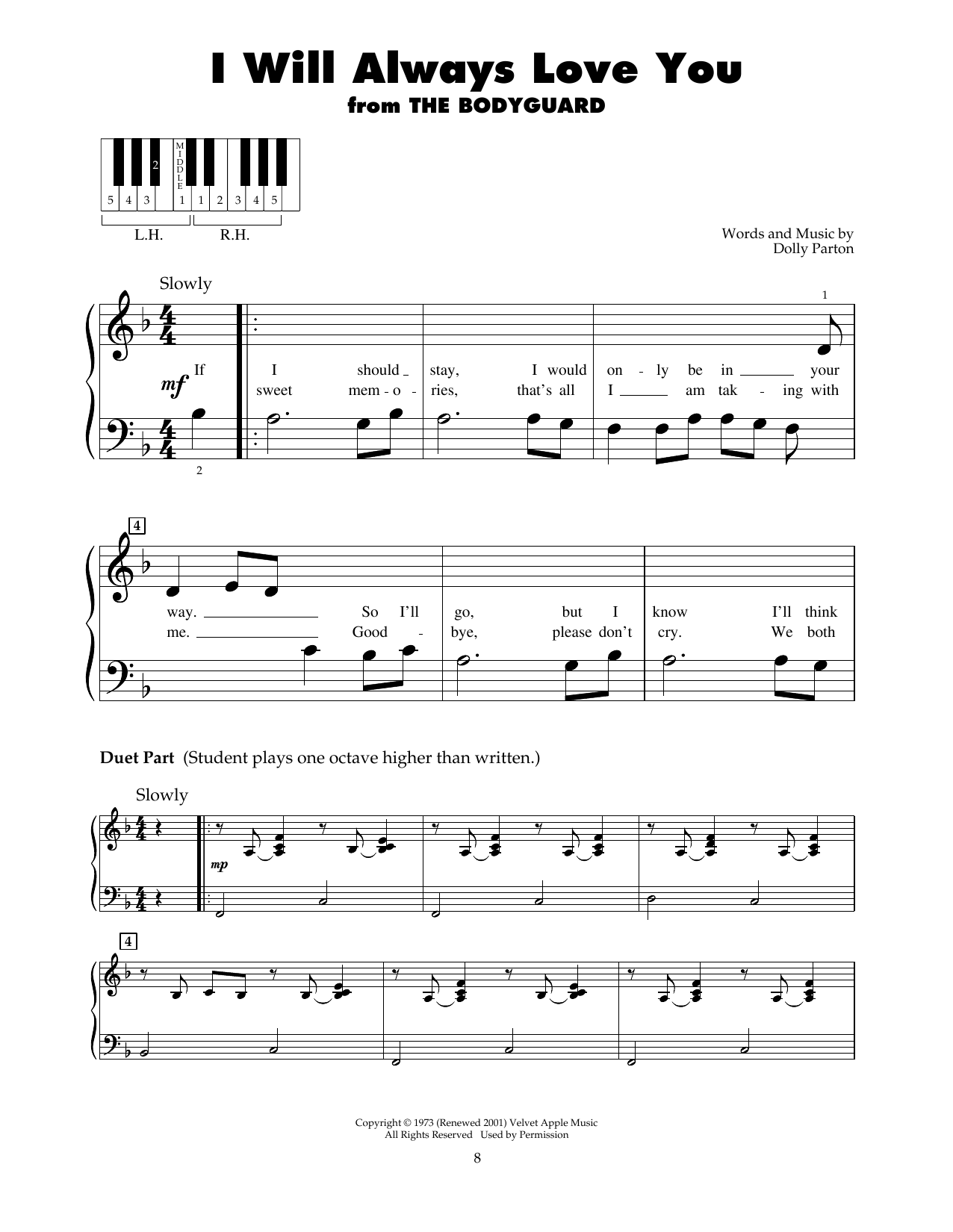 Produktbild zu: I Will Always Love You