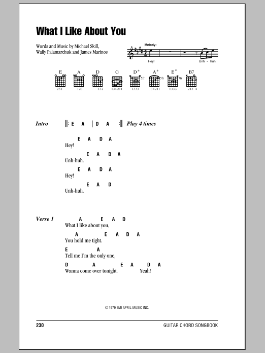 Produktbild zu:  What I Like About You - The Romantics