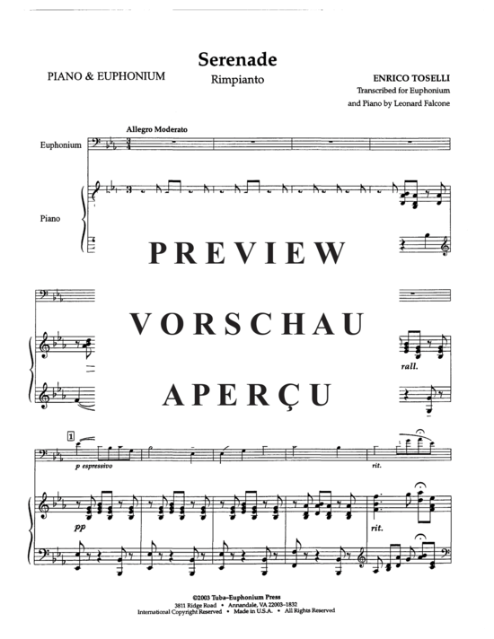 gallery: Serenade , , (Euphonium + Klavier)