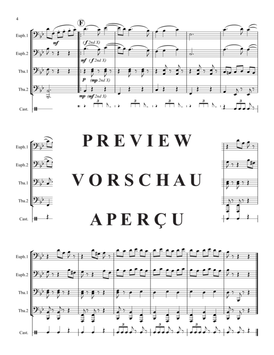 Product gallery: Page 5 of 12 Divertissement-Chocolate , , (2x Baritone, 2x Tuba)