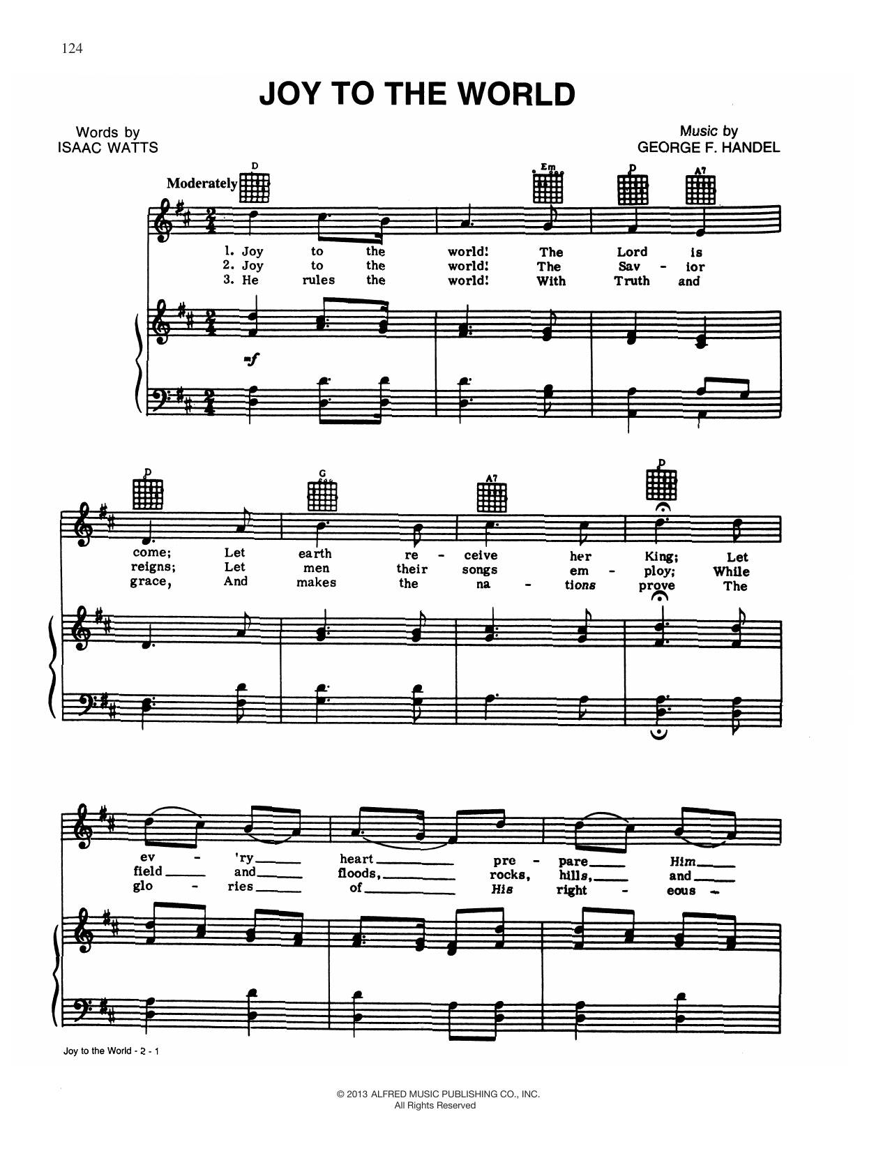 Produktbild zu: Joy To The World