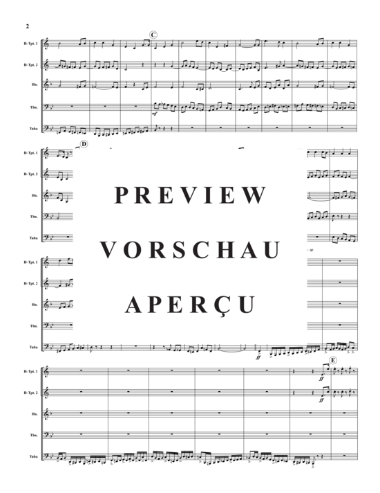Produktgalerie: Seite 3 von 21 4 Konzert-Variationen über Star-Spangled Banner , , (Blechbläserquintett)