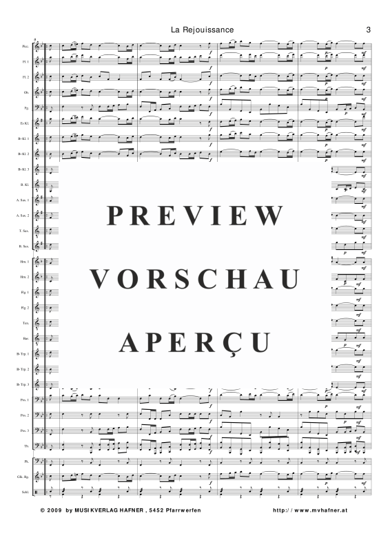gallery: Feuerwerksmusik - La Réjouissance, , (large wind orchestra)