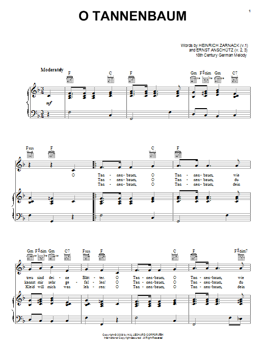 Product gallery: Page 1 of 1 O Tannenbaum, Traditional German Carol