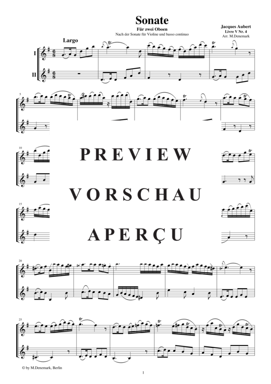 Product gallery: Page 2 of 7 Sonate für zwei Oboen, , 